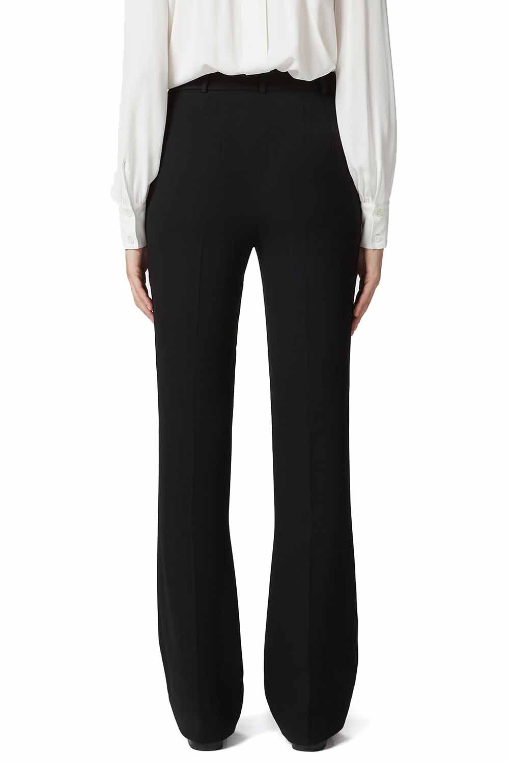  Pinko Pantaloni Svasati In Cady Nero Woman - 3