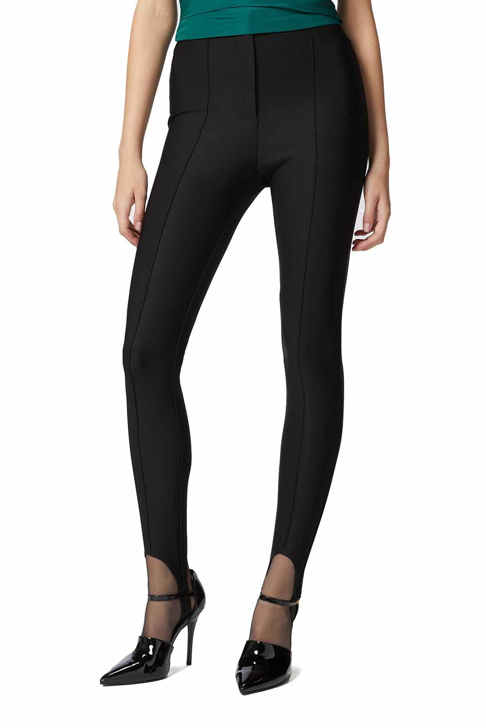  Pinko Pantaloni Lunghi Nero Woman - 2