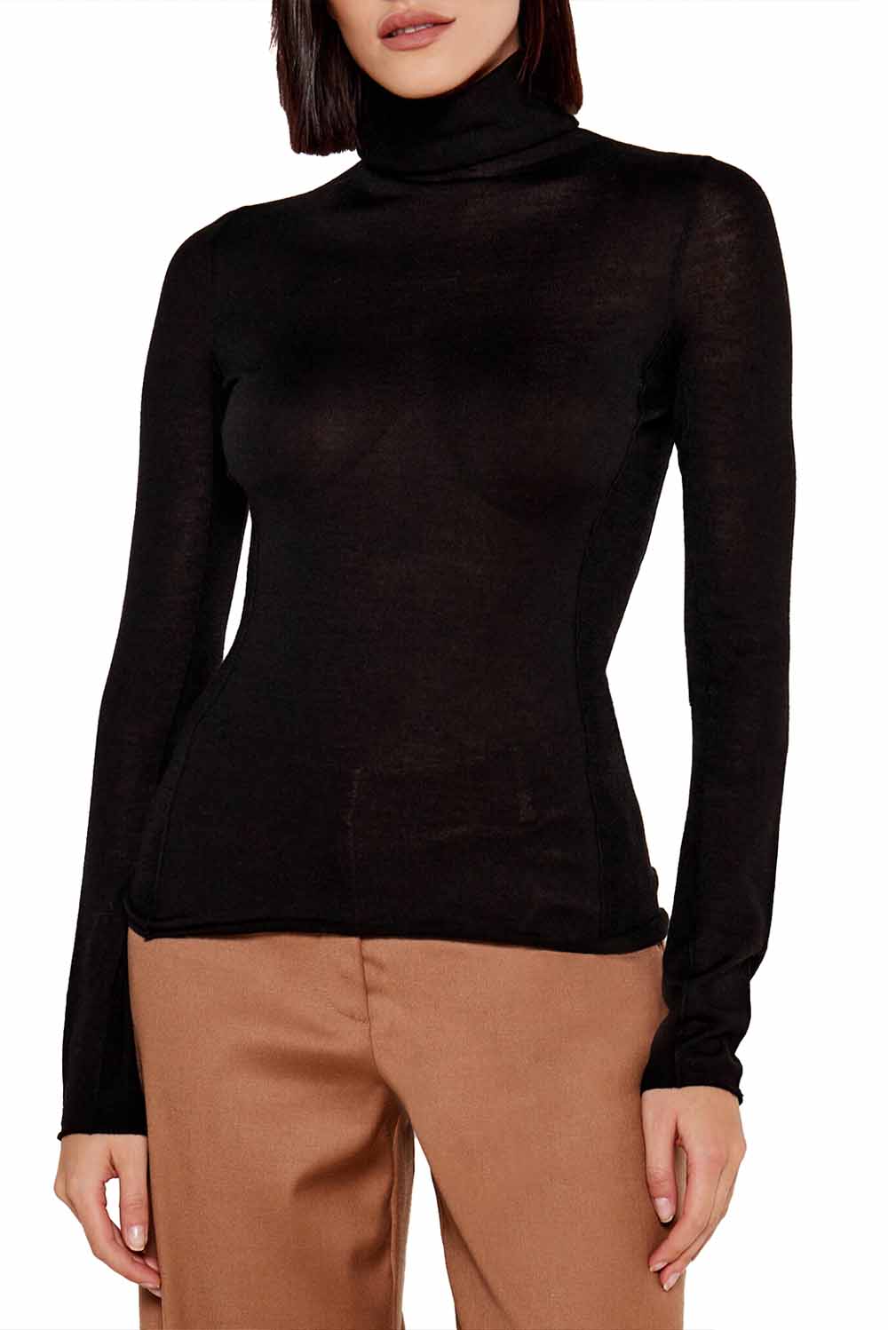  Pinko Maglia Dolcevita Nero Woman - 2