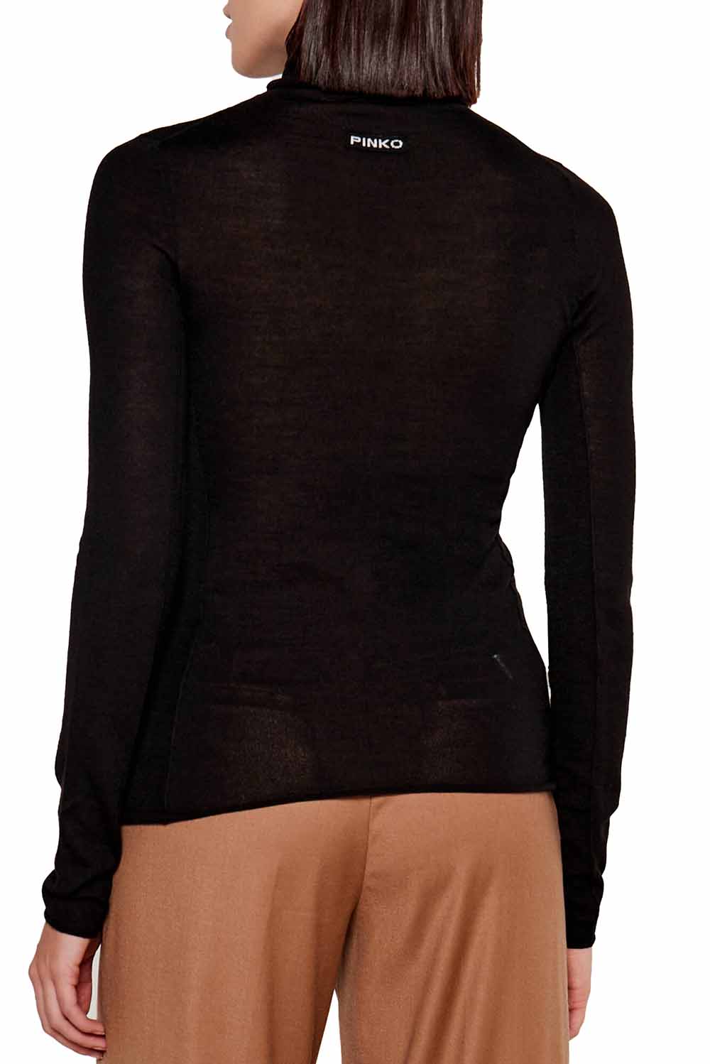  Pinko Maglia Dolcevita Nero Woman - 3