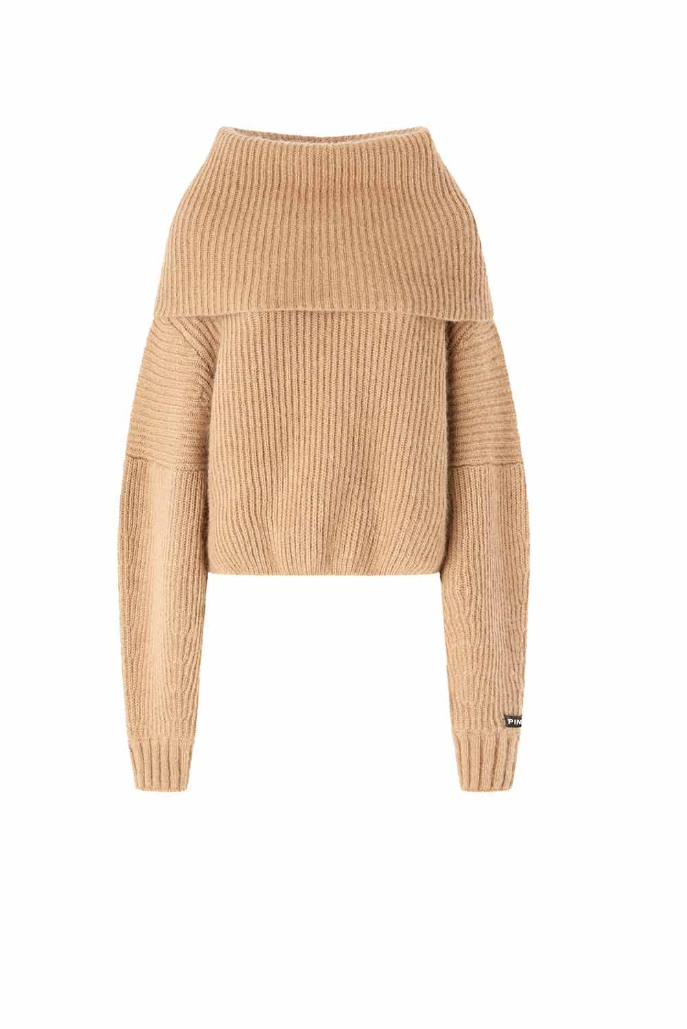  Pinko Pullover A Coste Beige Woman - 1