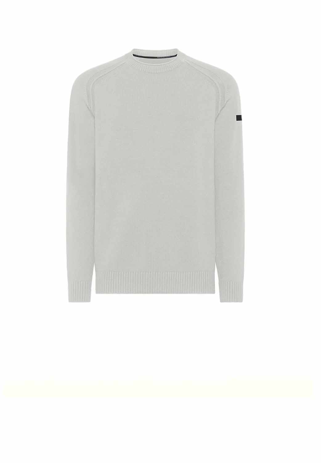  Rrd Cotton Plain Round Knit Ghiaccio Uomo - 1