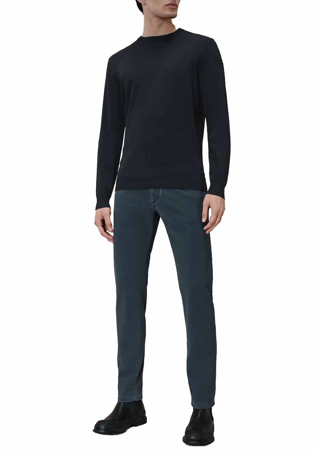  Rrd Maxell Round Knit Blue Black Uomo - 2