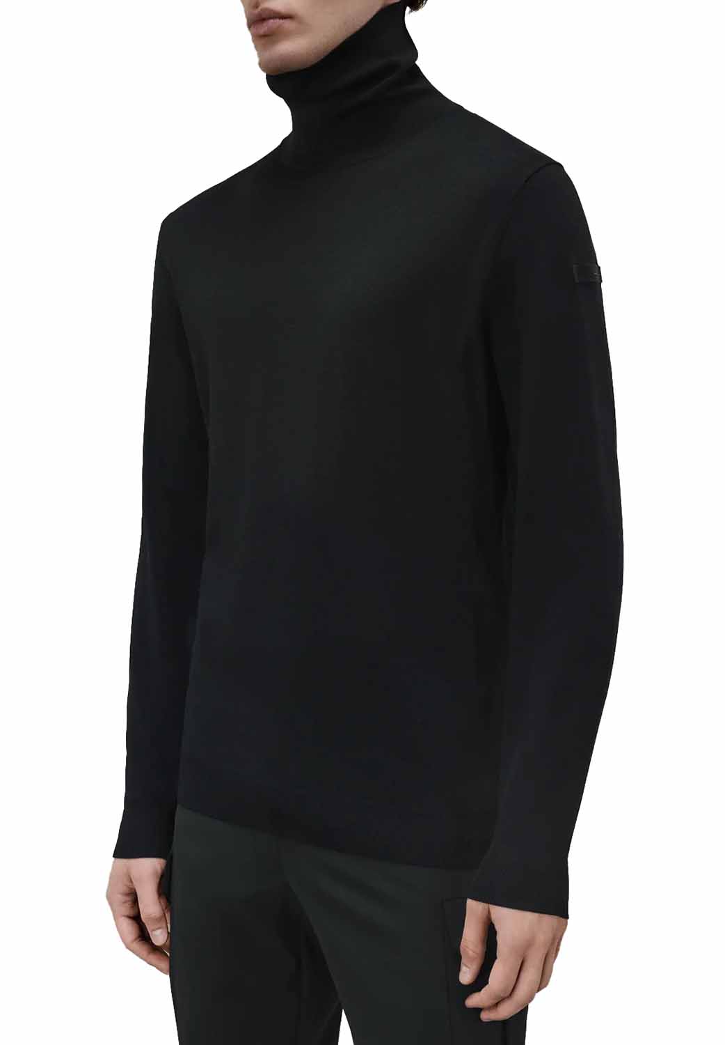  Rrd Maxell Turtleneck Knit Nero Uomo - 2