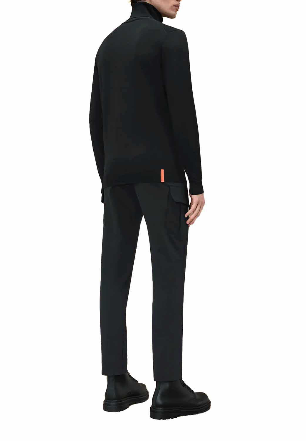  Rrd Maxell Turtleneck Knit Nero Uomo - 3