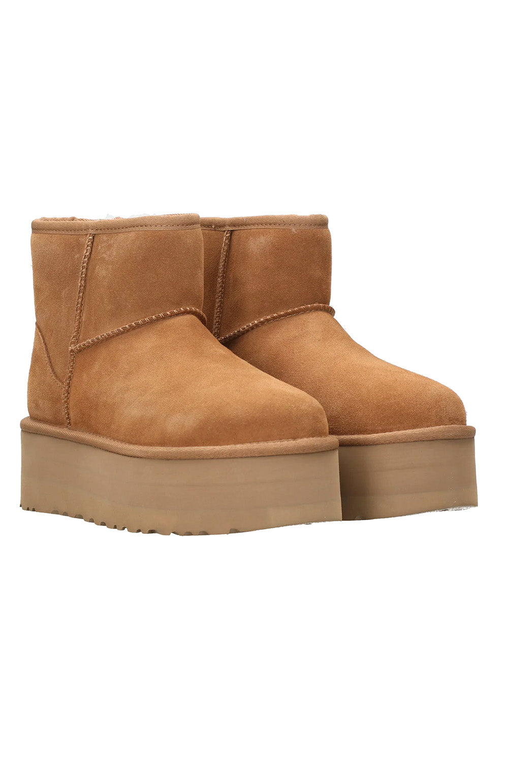  Ugg Classic Mini Platform Chestnut Woman - 2