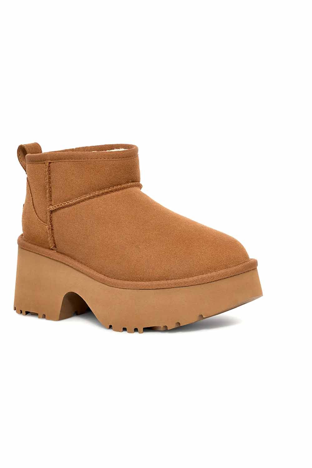  Ugg Classic Ultra Mini New Heights Chestnut Woman - 2