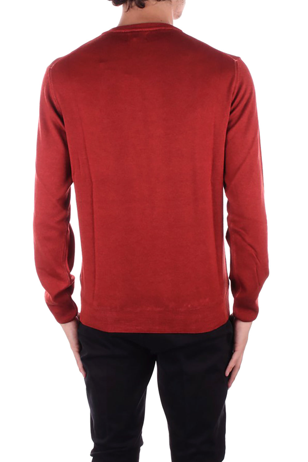  Woolrich Girocollo Red Ochre Uomo - 3