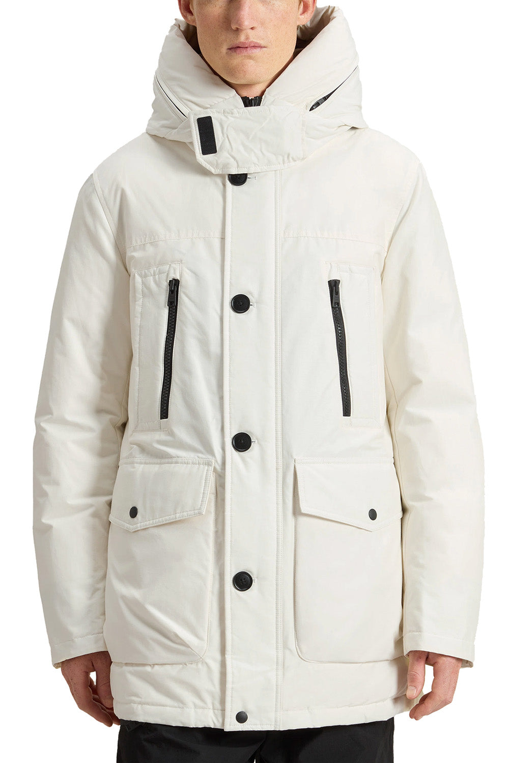  Woolrich Arctic Parka Evolution White Uomo - 2