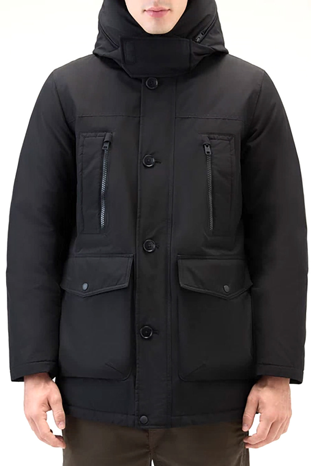  Woolrich Arctic Parka Evolution Black Uomo - 2