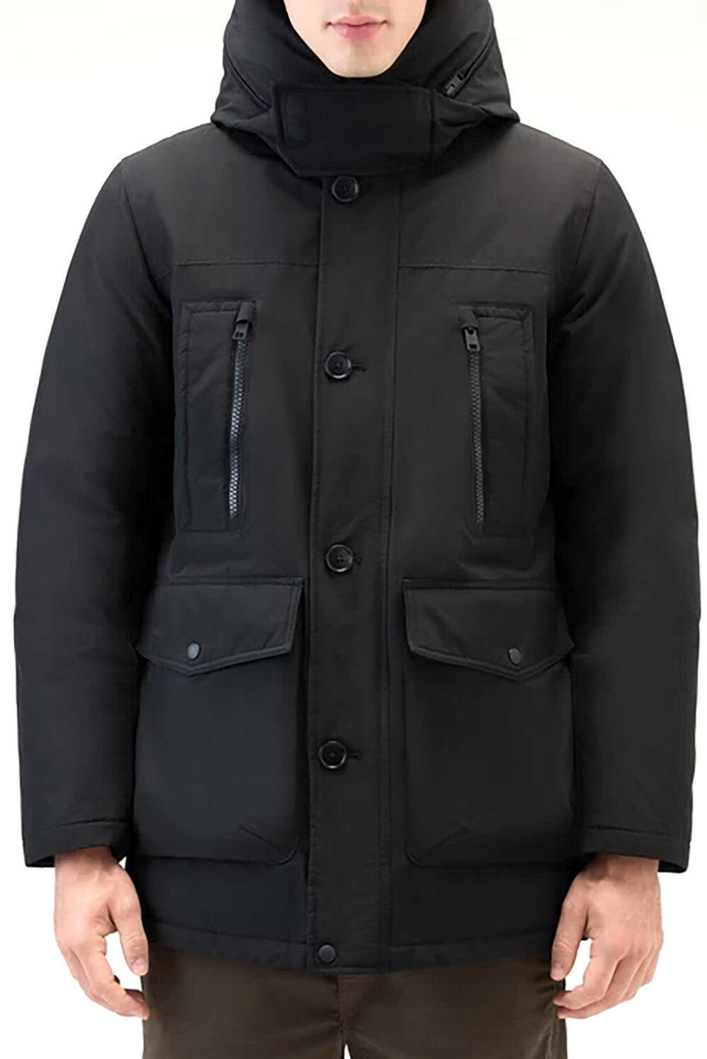  Woolrich Arctic Parka Evolution Black Uomo - 2