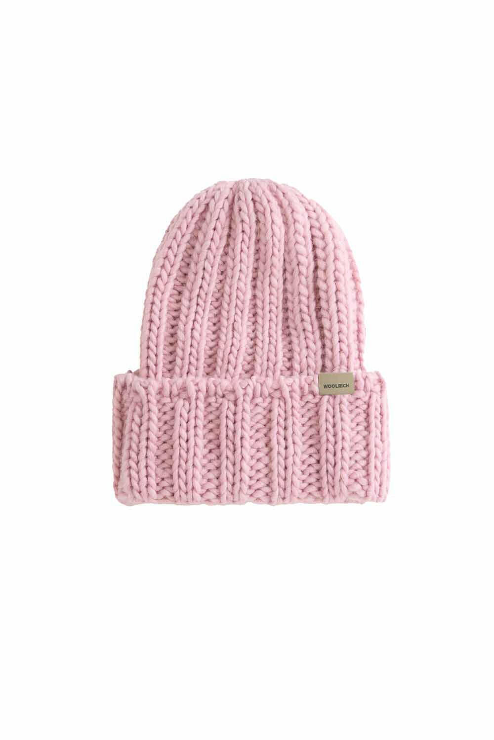  Woolrich Berretto Chunky Beanie Woodrose Woman - 1