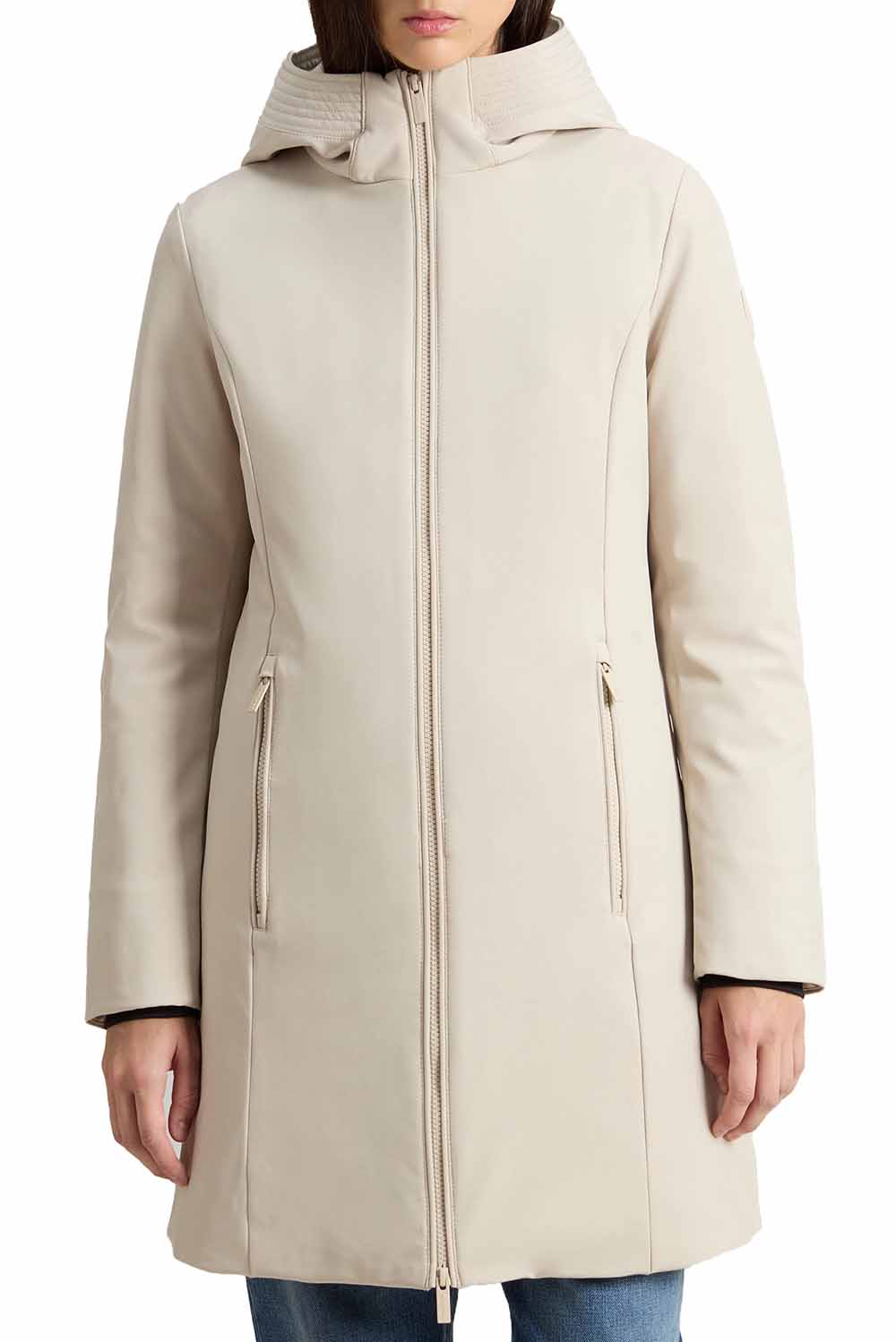  Woolrich Parka Firth Tan Woman - 2