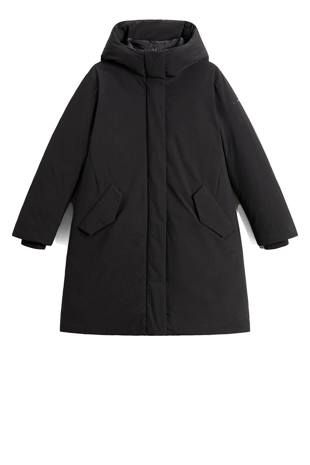  Woolrich Cocoon Parka Black Woman - 1