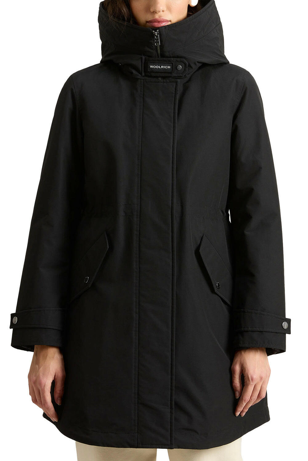  Woolrich Parka 3 In 1 In Ramar Black Woman - 2