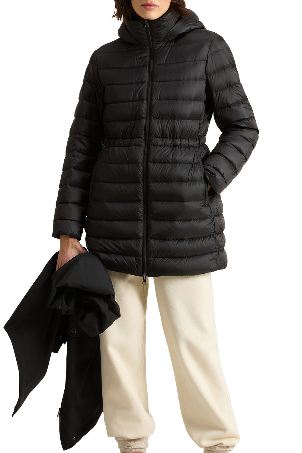  Woolrich Parka 3 In 1 In Ramar Black Woman - 4