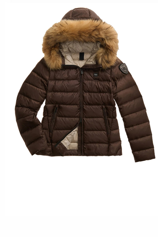 Blauer Piumino Trapuntato  colore castagna