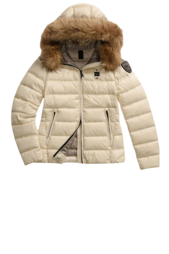Blauer Piumino Trapuntato colore panna