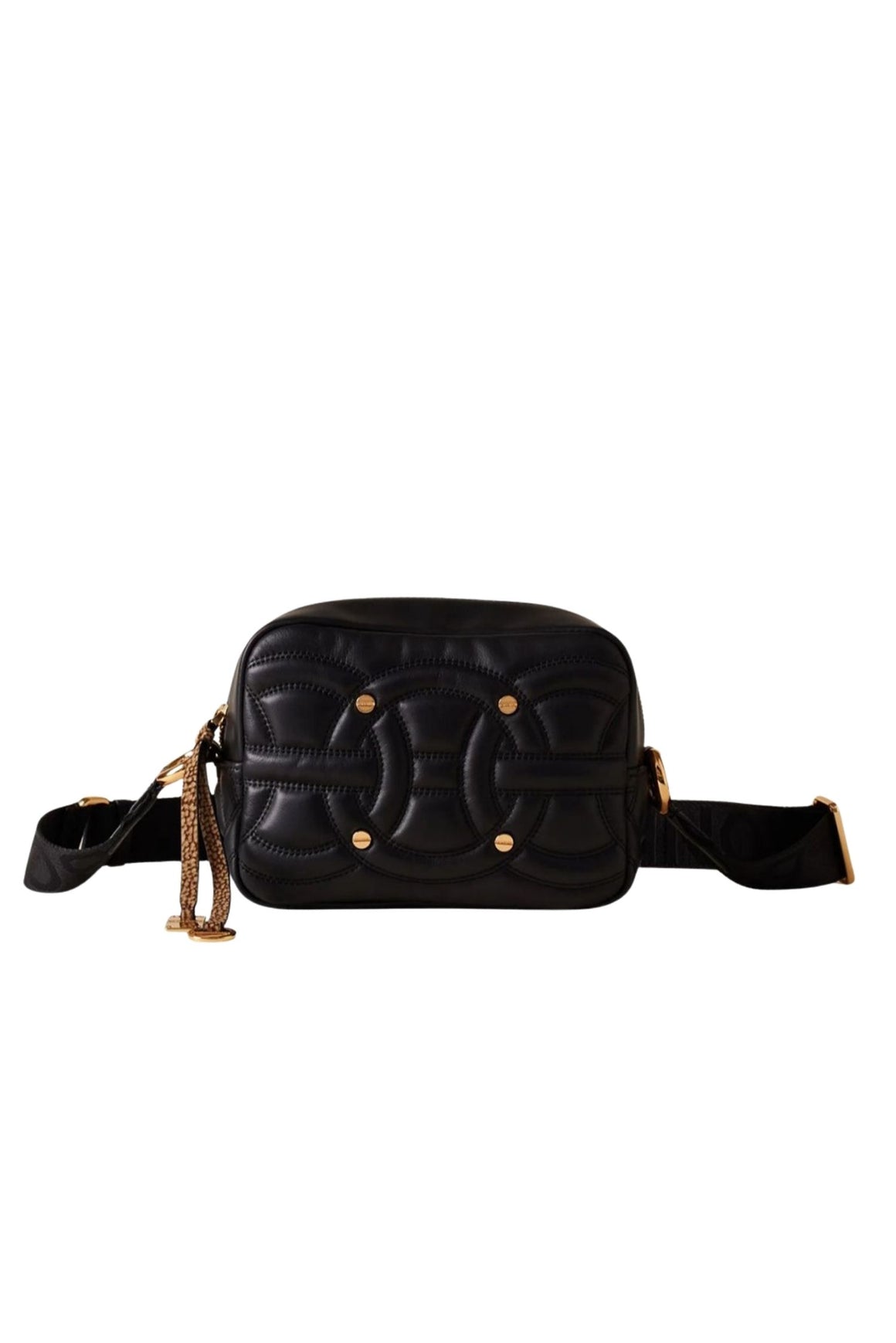  Borbonese Rondò Borsa Camera Case Small Nero Op Natural Woman - 1