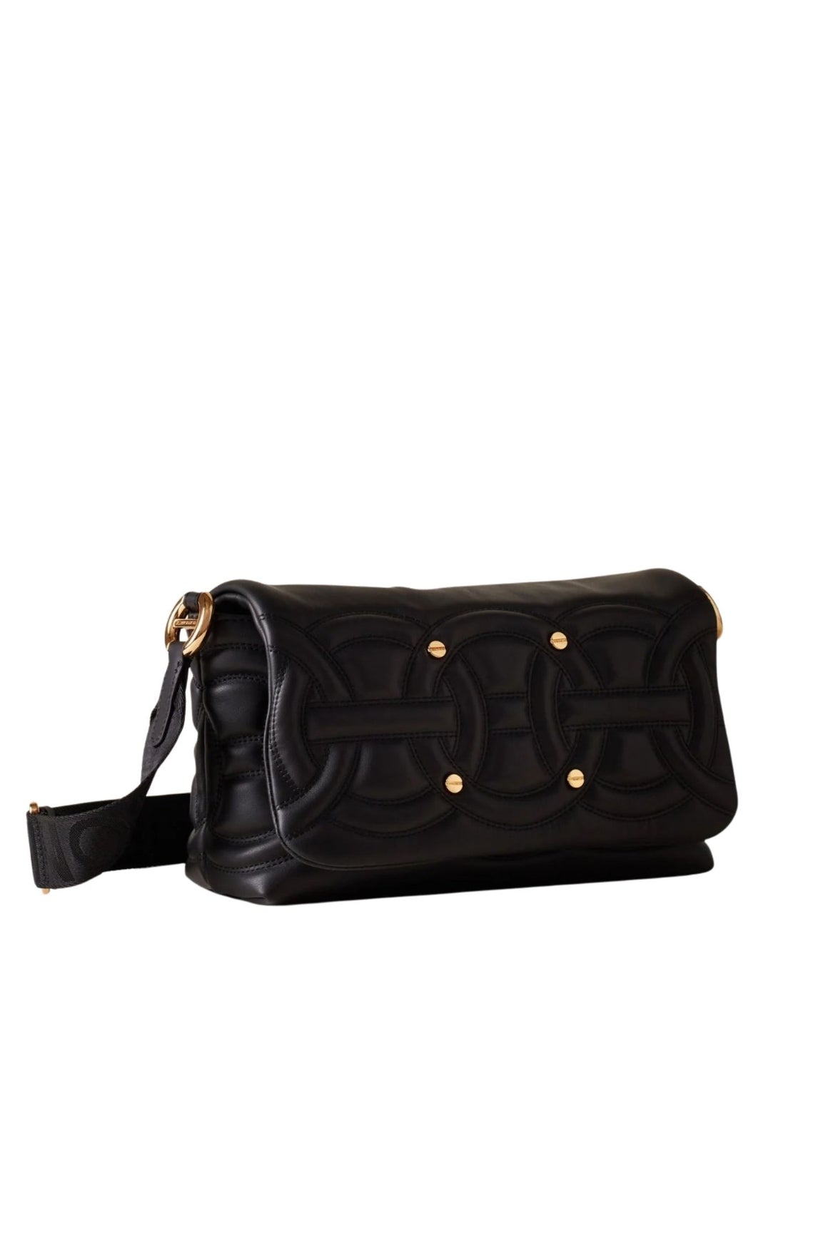  Borbonese Rondò Borsa Cross Over Small<br/> Nero Op Natural Woman - 2