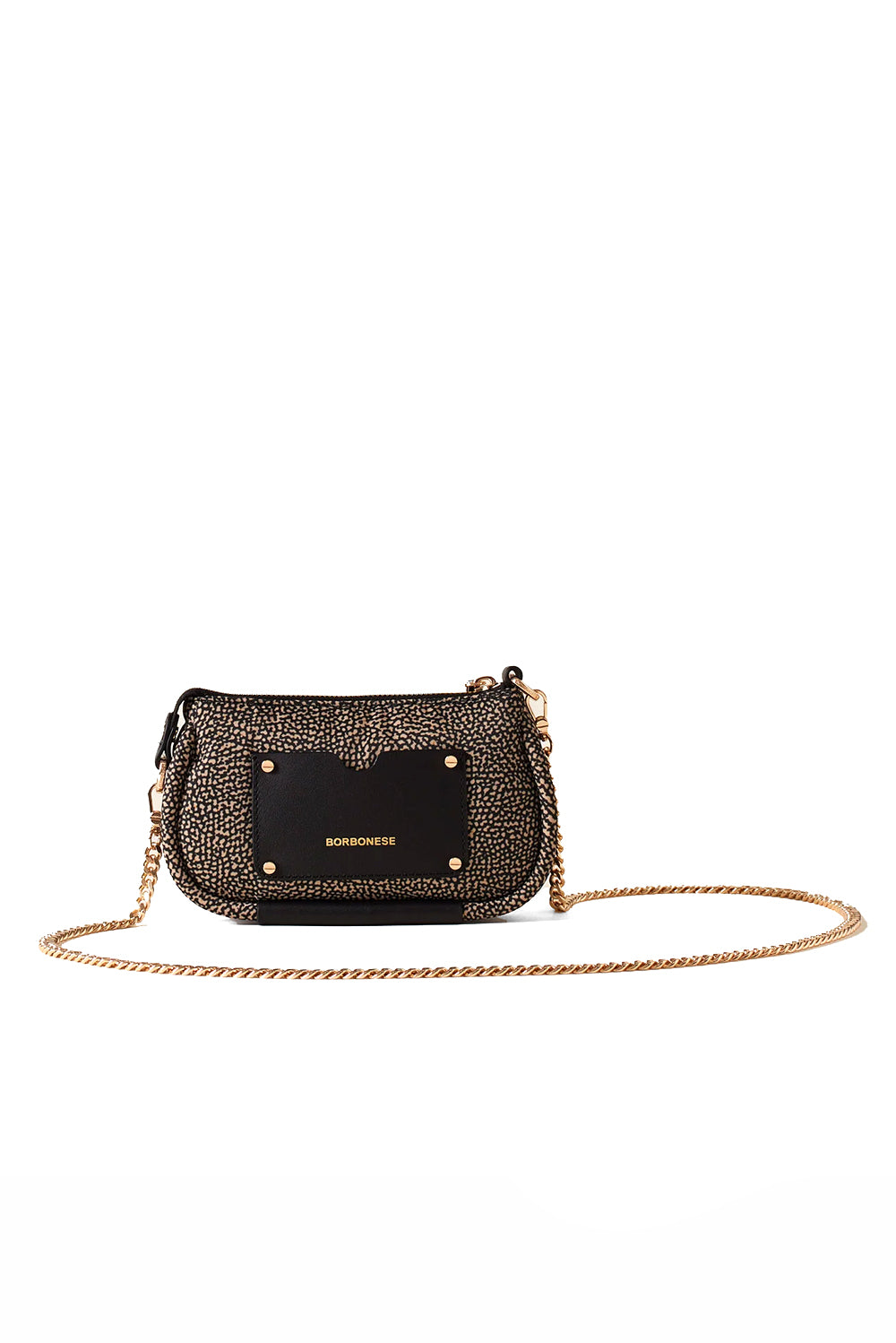  Borbonese Cahier Tracolla Mini Op Natural Woman - 3