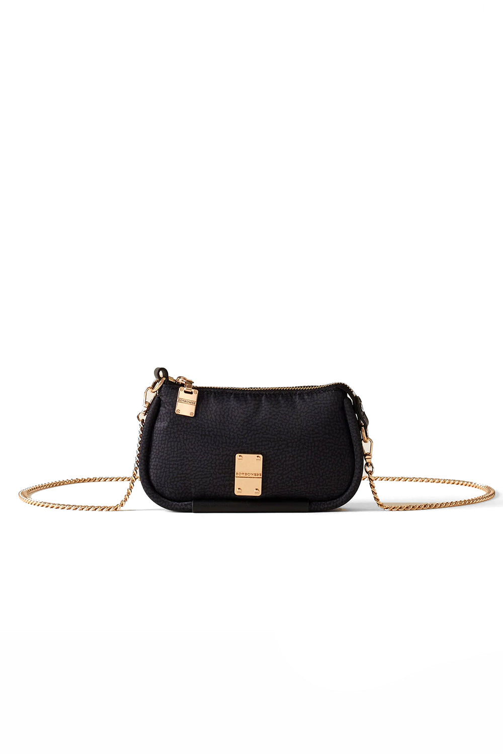  Borbonese Cahier Tracolla Mini Nero Woman - 1