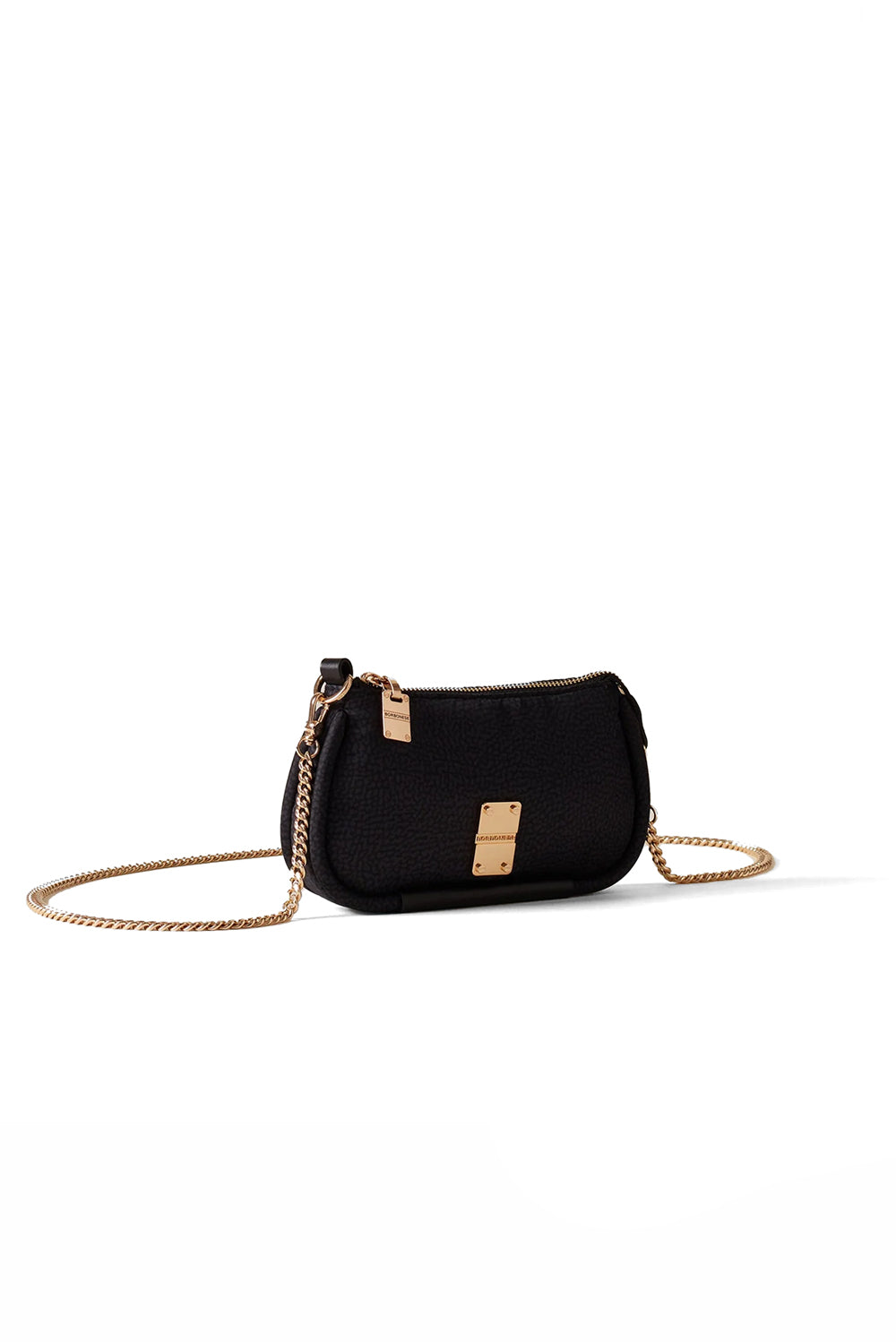  Borbonese Cahier Tracolla Mini Nero Woman - 2