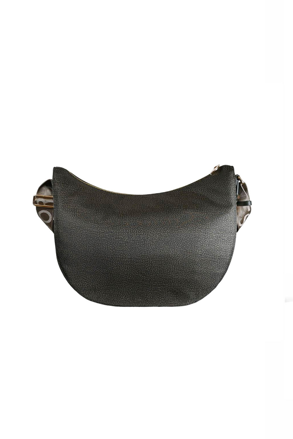  Borbonese Luna Bag Small Alloro Woman - 3