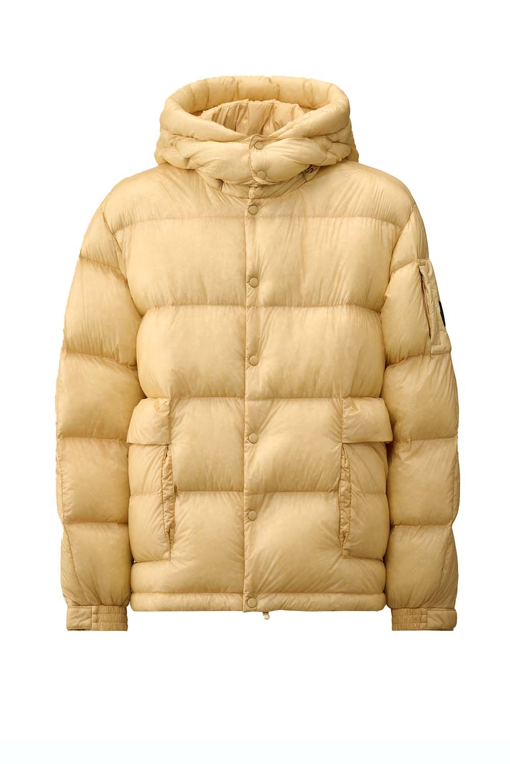  Cp Company Shell Detachable Hood Down Jacket Pistachio Shell Uomo - 1