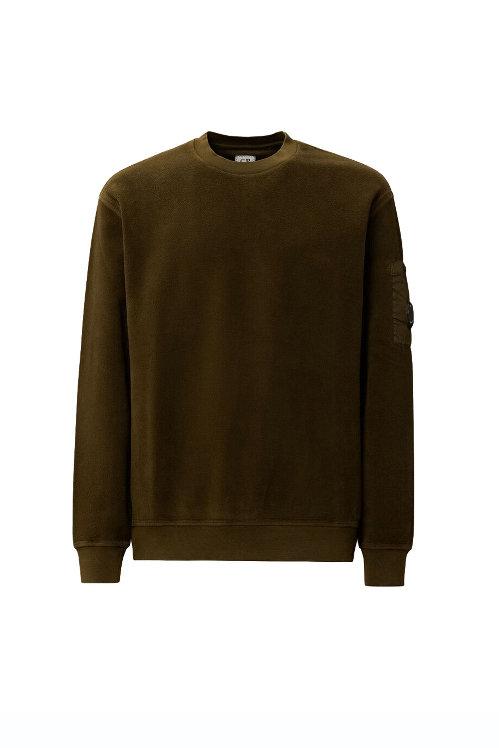  Cp Company Felpa Girocollo Ivy Green Uomo - 1
