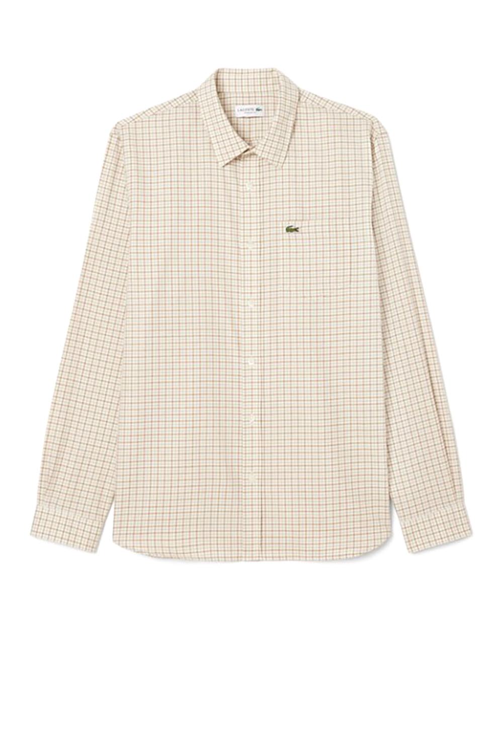  Lacoste Camicia In Cotone Uomo - 1