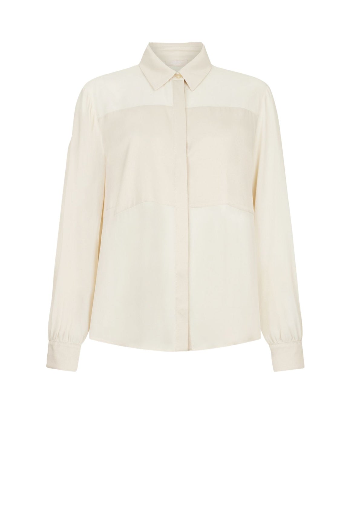  Liu Jo Camicia In Crêpe De Chine Natural Woman - 1