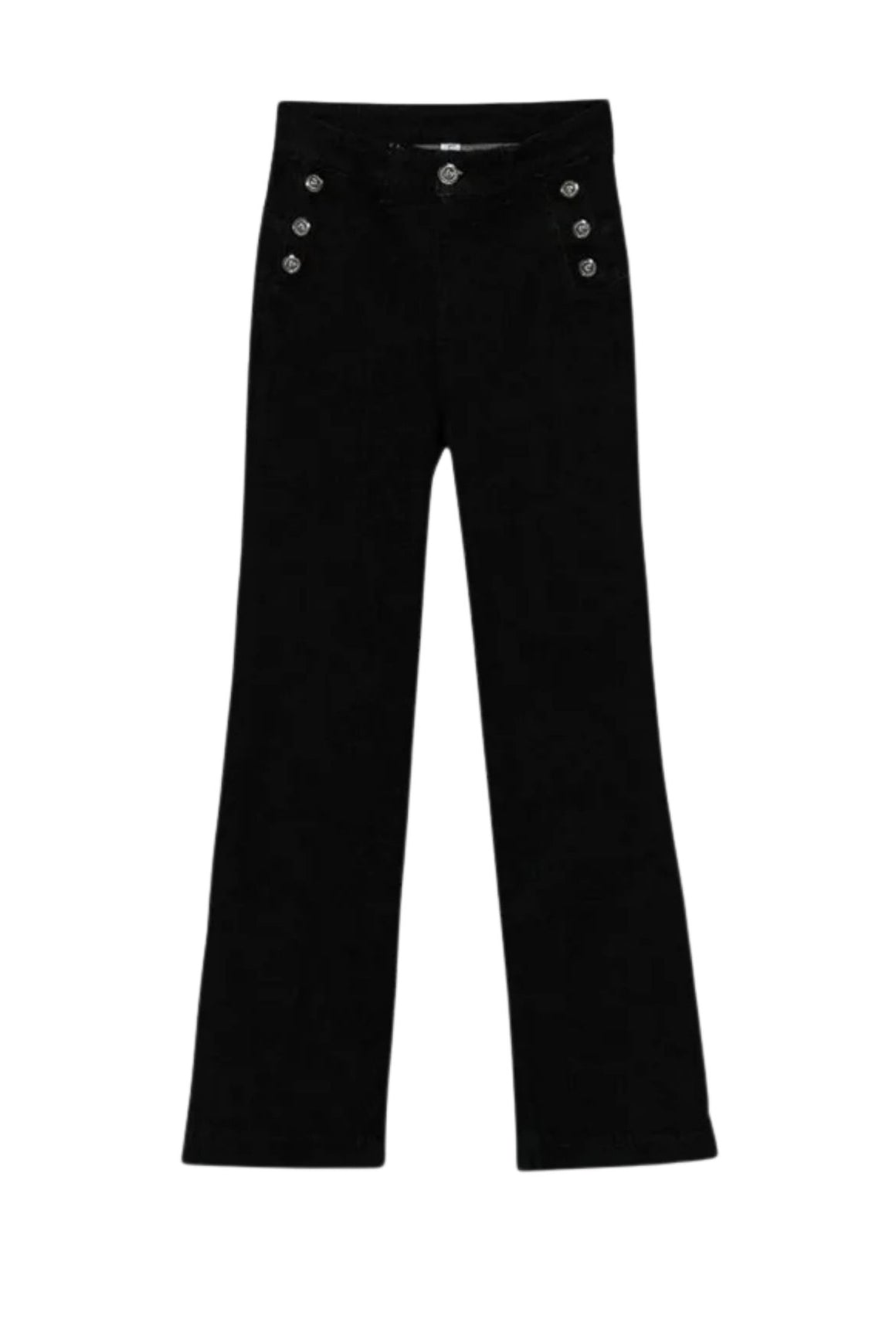  Liu Jo Jeans Modello Flare Denim Nero Black Woman - 1