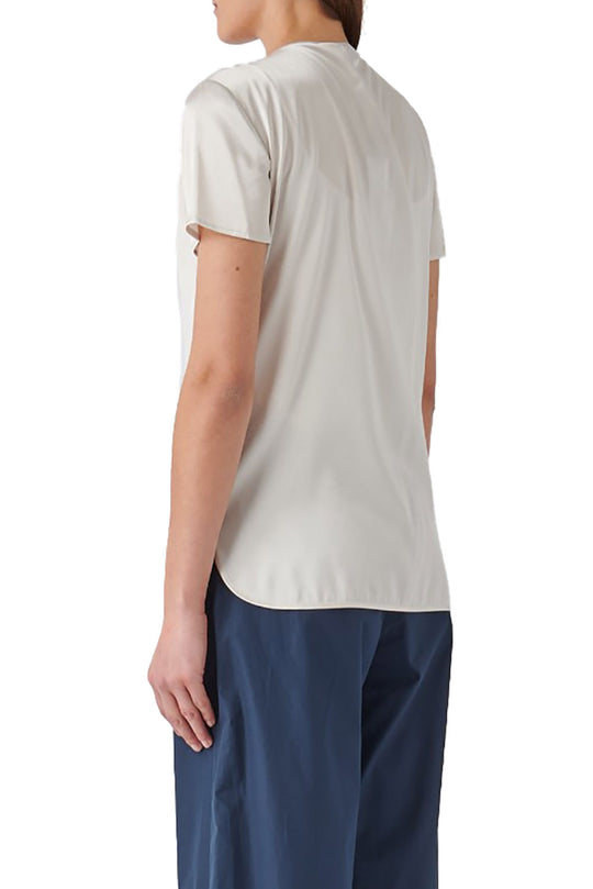 Max Mara Blusa Cortona colore ghiaccio