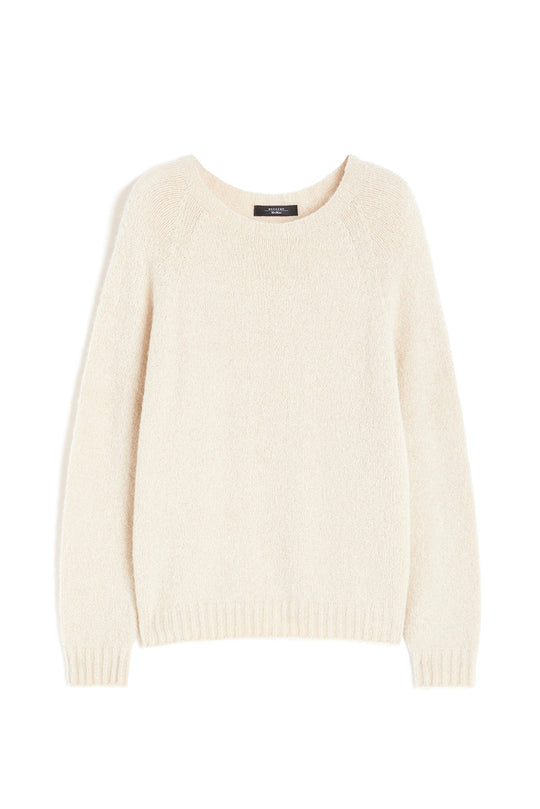 Max Mara Maglia in alpaca avorio