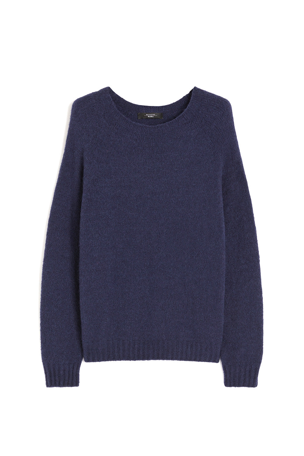  Max Mara Maglia In Alpaca Blu Marino Woman - 1