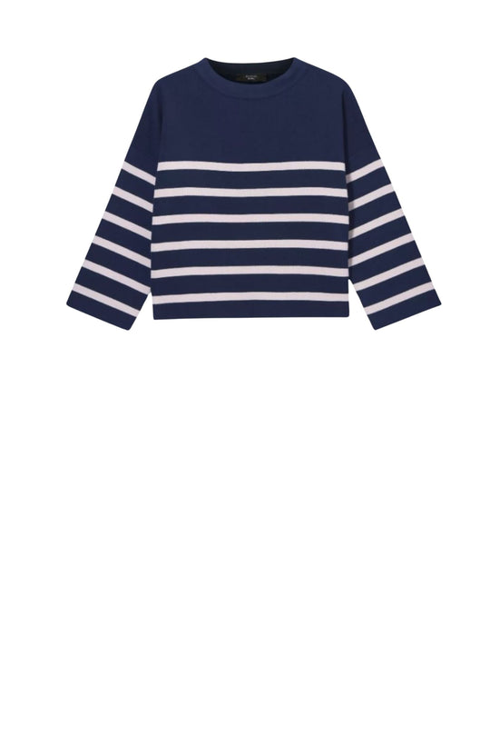 Maglia in cotone a righe Pinide