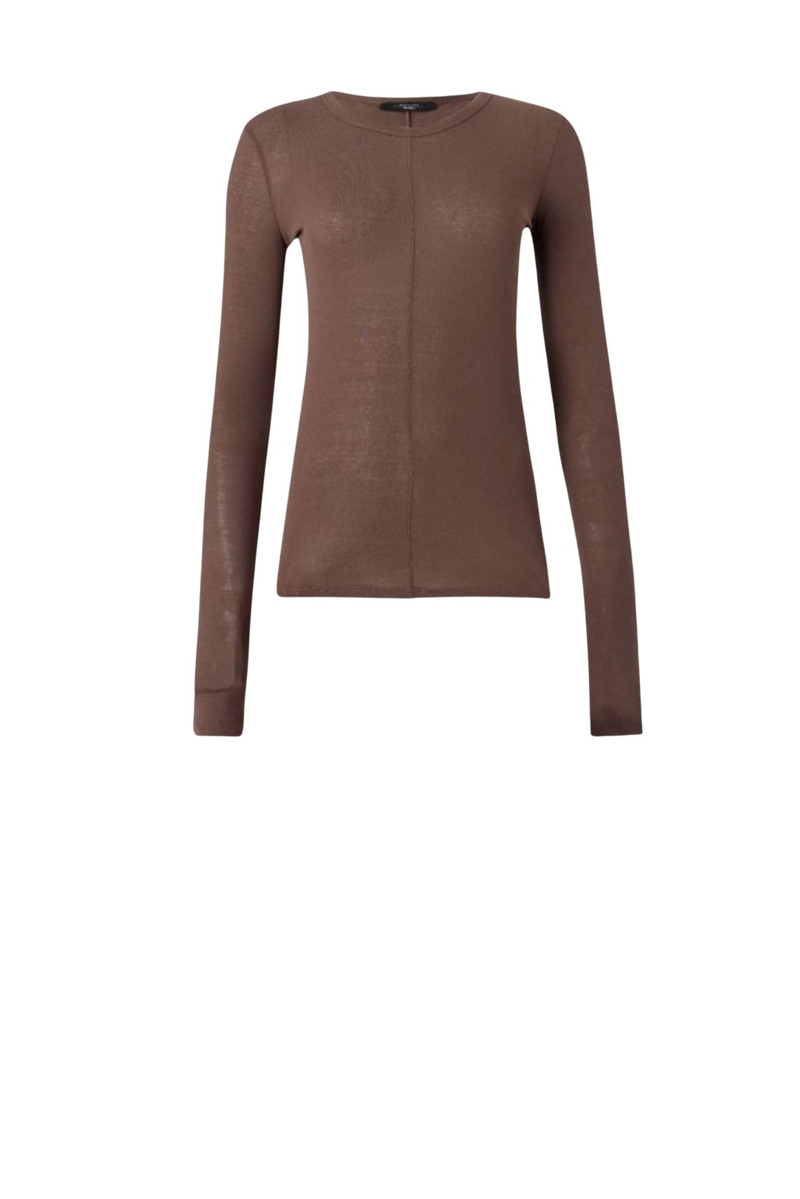  Max Mara Maglietta A Manica Lunga - Cioccolato Woman - 1