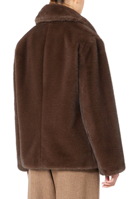 Max Mara Giacca Doppiopetto Ecofur