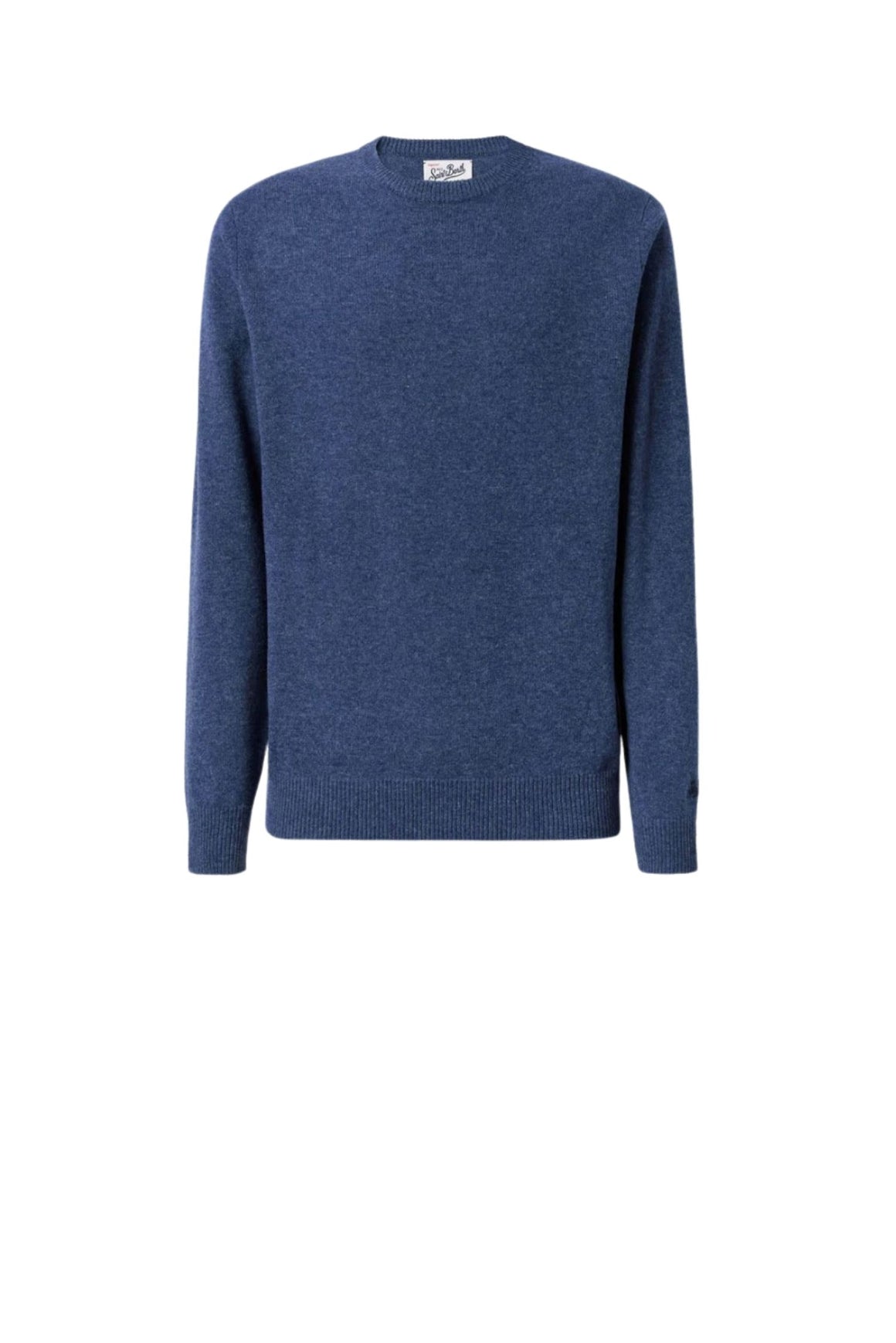  Mc2 Maglione Girocollo Regent Azzurro Denim Uomo - 1