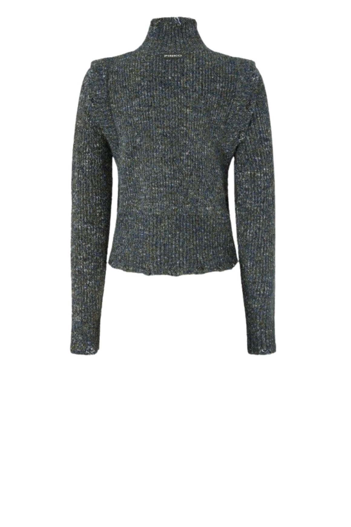  Pinko Dolcevita In Maglia A Trecce Multicolor Grigio Woman - 4