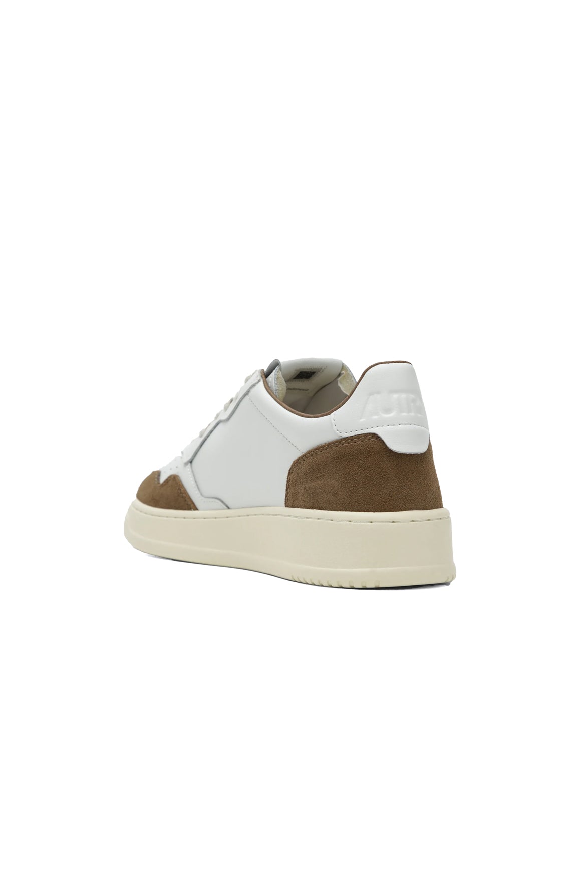  Autry Sneakers Medalist Suede White Tabacco Uomo - 3