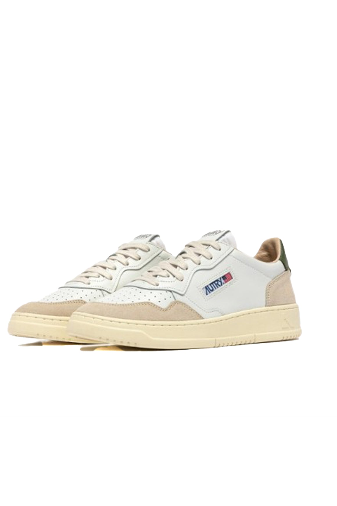  Autry Sneakers Medalist White Bronze Green Uomo - 2