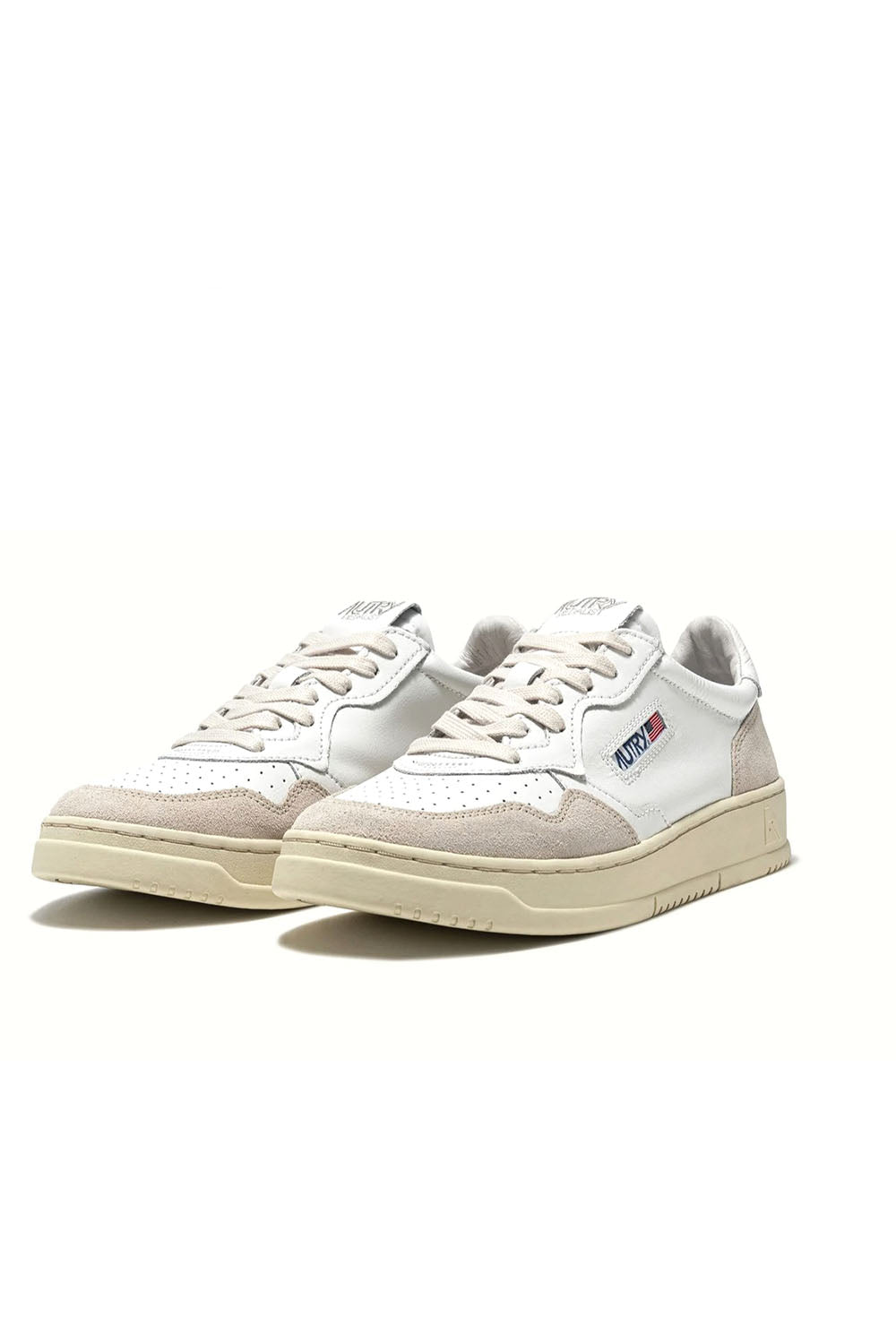  Autry Sneakers Medalist Suede White Uomo - 2