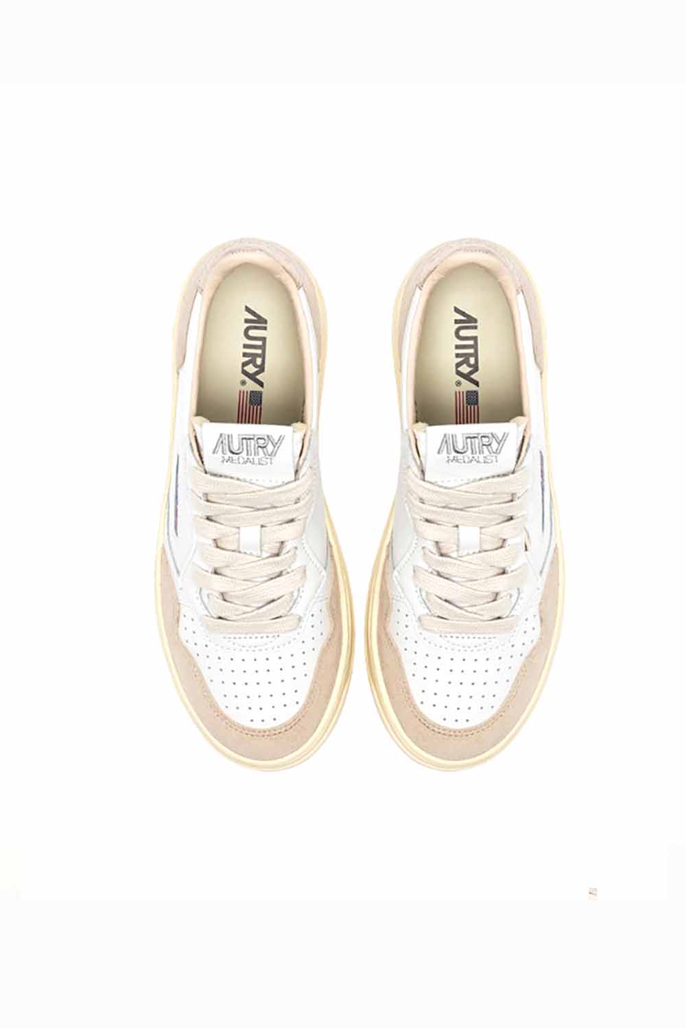  Autry Sneakers Medalist White Gold Woman - 4