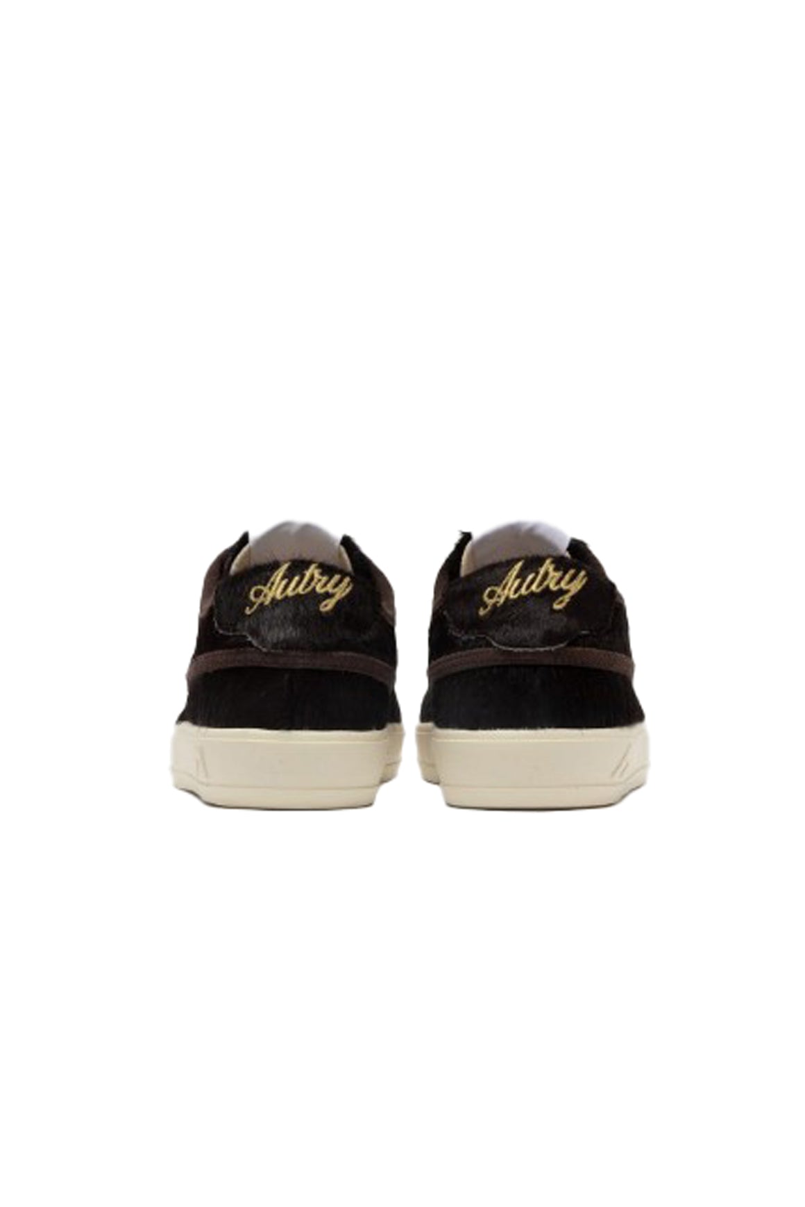  Autry Sneakers Windscape Effetto Cavallino Pony Suede Brown Woman - 3