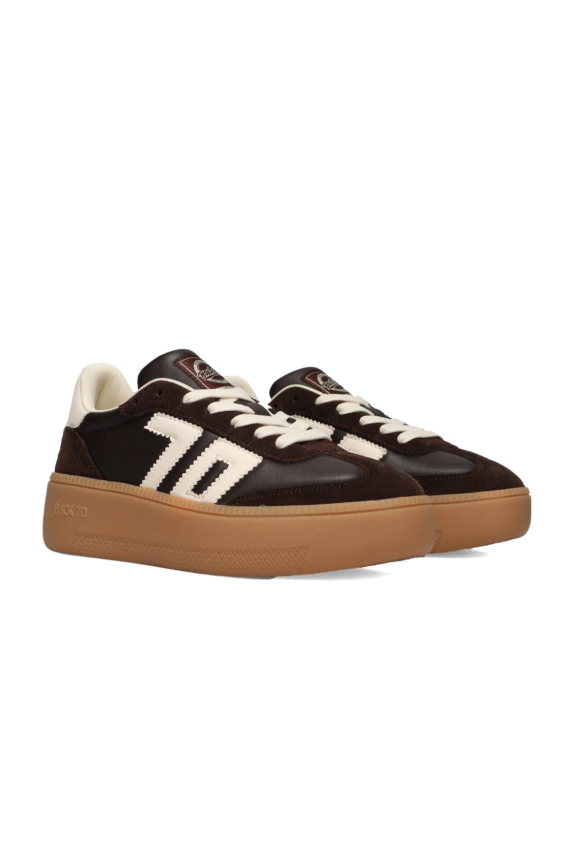  Back70 Back 70 Sneaker Xxl Coffee Butter Woman - 2