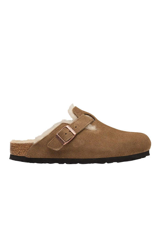 Birkenstock Boston Pelle Scamosciata Shearling