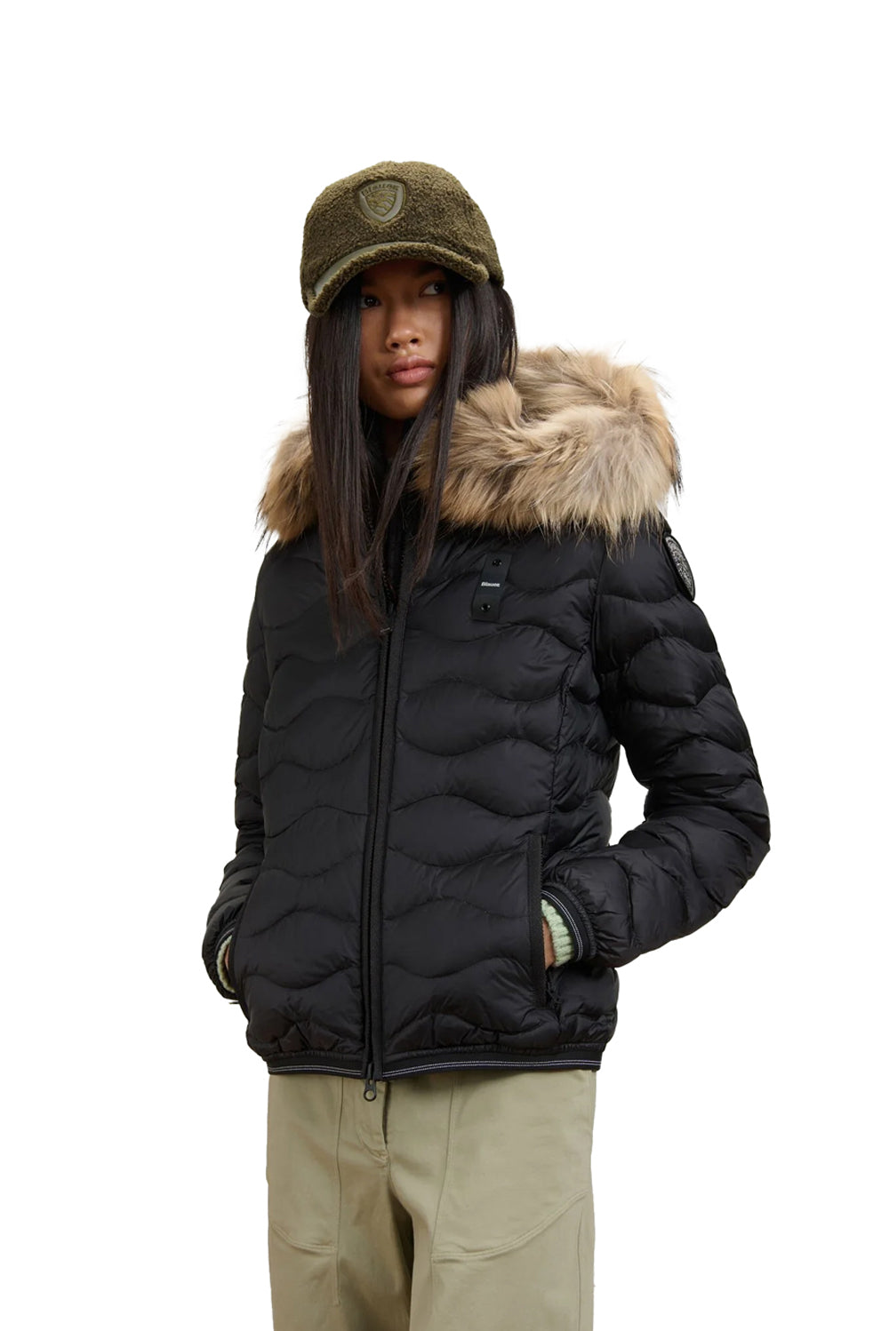  Blauer Giubbino Corto Aldie Nero Woman - 2