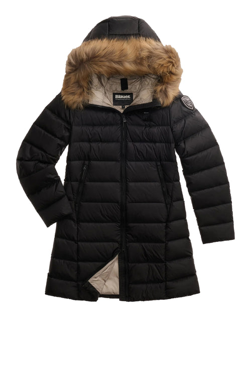  Blauer Piumino Lungo Kristin - 7